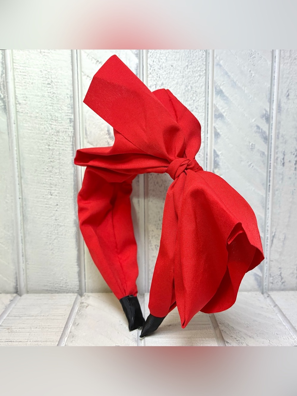 Headband For Women Floppy Red Big Bow Hair Knot Cute Hair Accessory